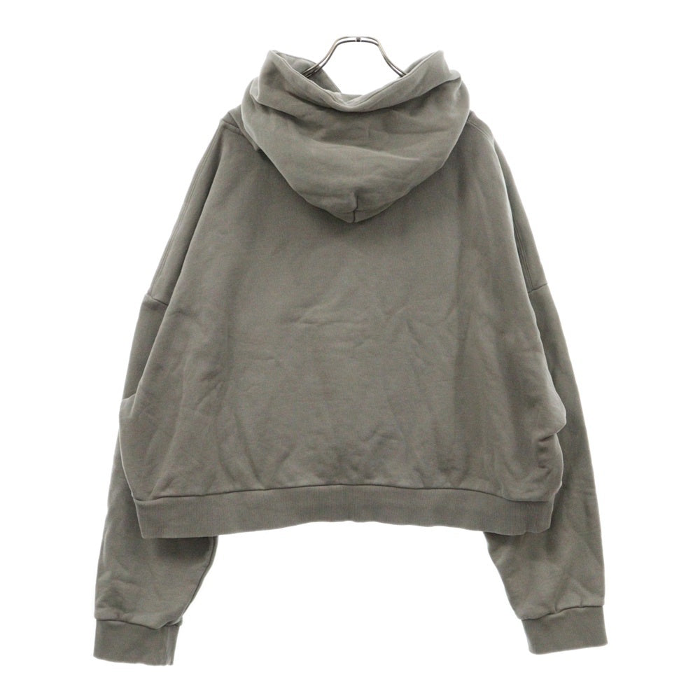 entire studios(エンタイア スタジオ) HEAVY HOODIE ウォッシュド加工 プルオーバースウェットパーカー フーディー グレー ES2125 PO040
