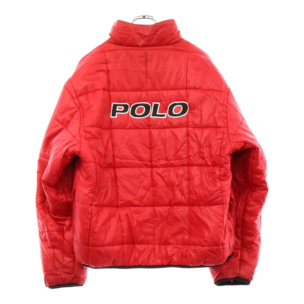 POLO RALPH LAUREN(ポロラルフローレン) REVERSIBLE JACKET リバーシブルナイロンジャケット ハーフジップ レッド 25327505