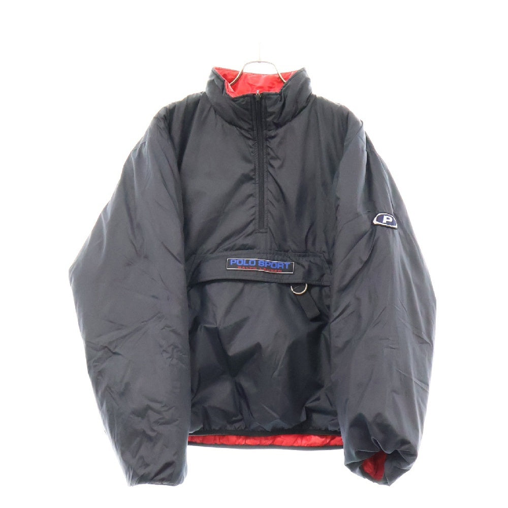 POLO RALPH LAUREN(ポロラルフローレン) REVERSIBLE JACKET リバーシブルナイロンジャケット ハーフジップ レッド 25327505