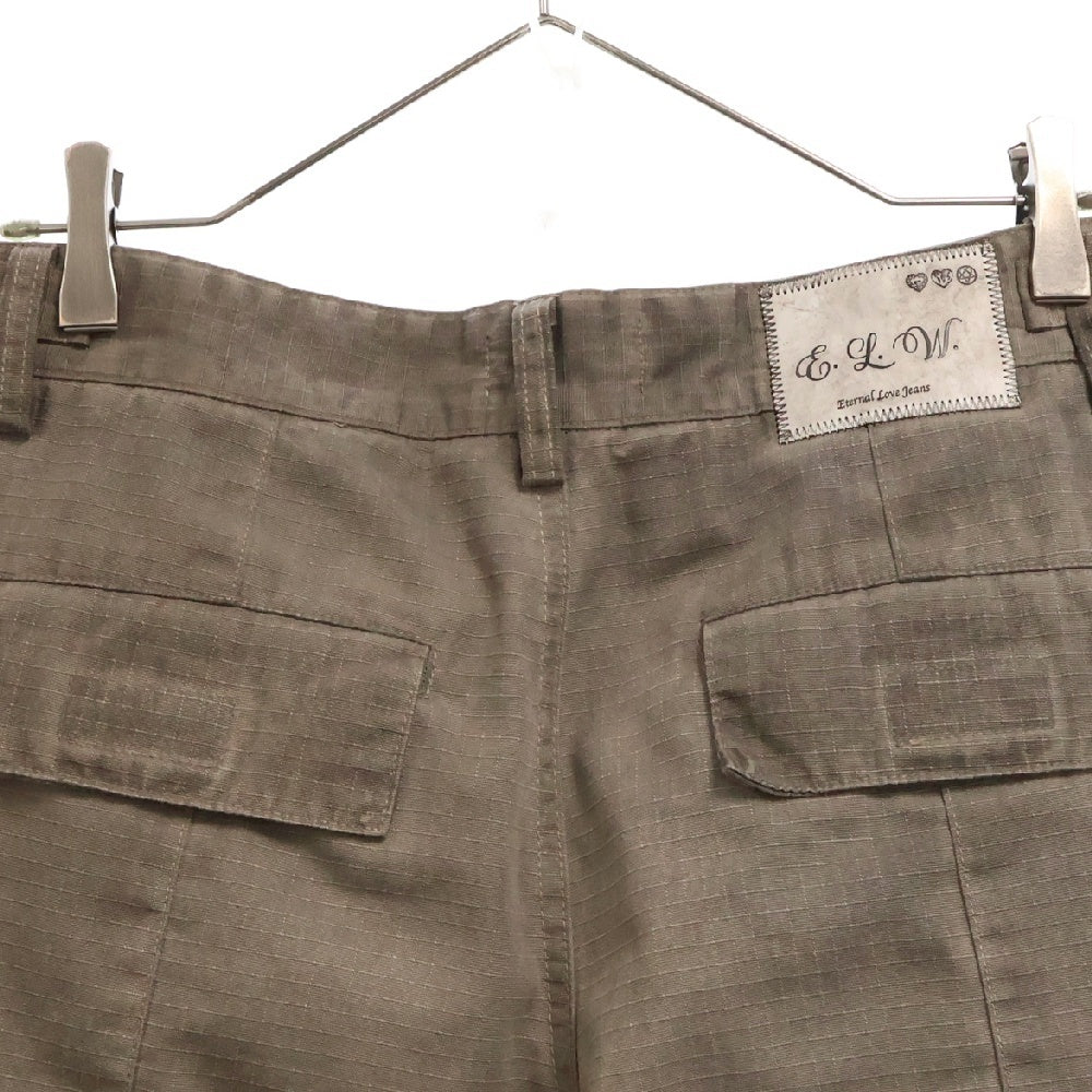 ETERNAL LOVE(エターナルラブ) FLARE CARGO PANTS フレアカーゴパンツ グレー