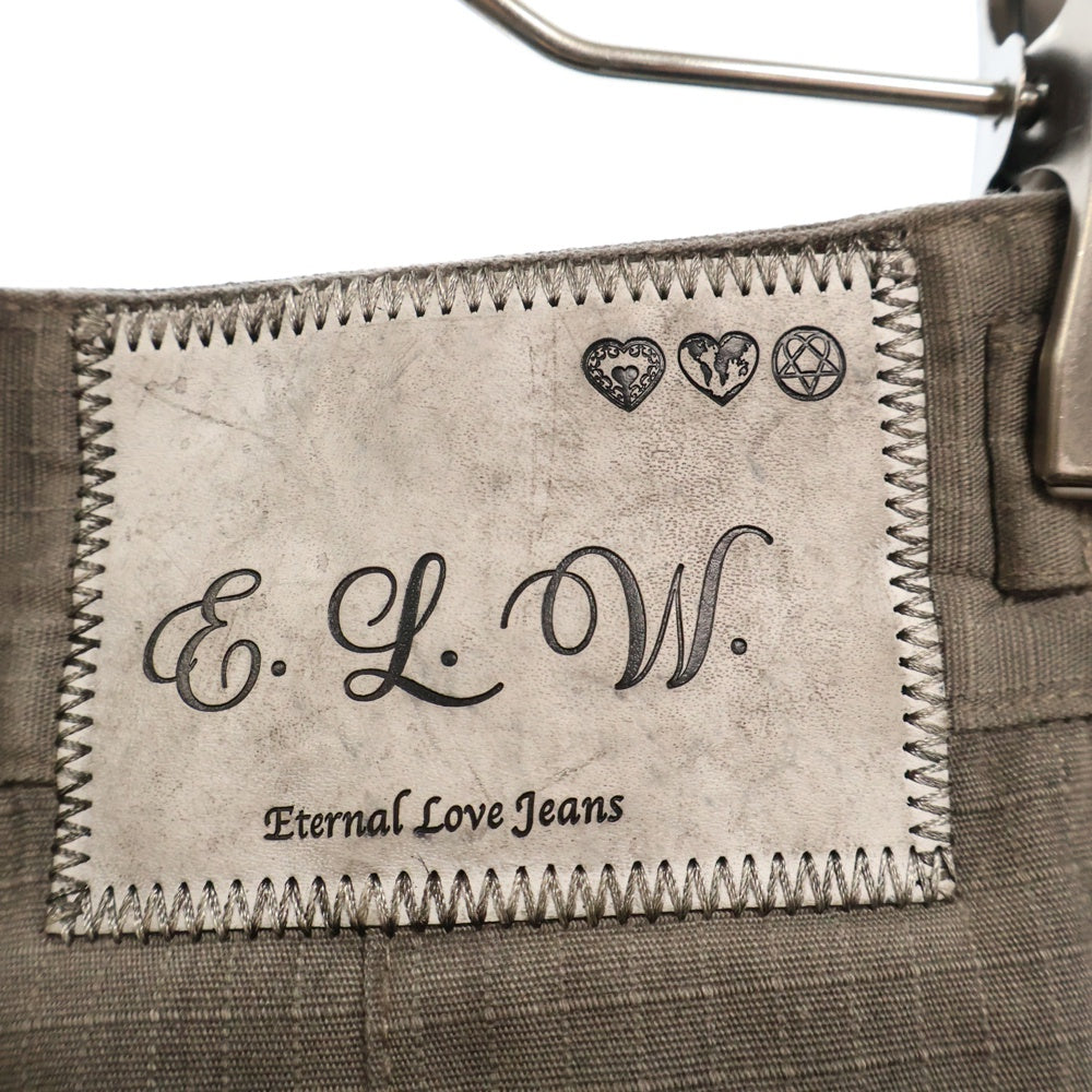 ETERNAL LOVE(エターナルラブ) FLARE CARGO PANTS フレアカーゴパンツ グレー