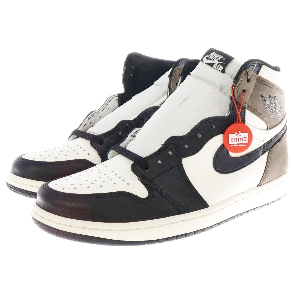 NIKE(ナイキ) AIR JORDAN 1 RETRO HIGH OG DARK MOCHA エアジョーダン1 レトロ ハイカットスニーカー シューズ ダークモカ ブラウン US9.5/27.5cm 555088-105