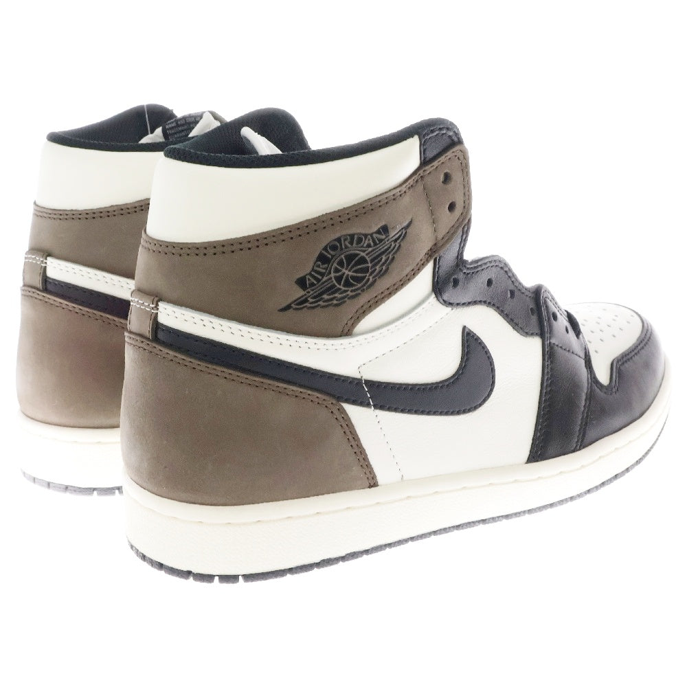 NIKE(ナイキ) AIR JORDAN 1 RETRO HIGH OG DARK MOCHA エアジョーダン1 レトロ ハイカットスニーカー シューズ ダークモカ ブラウン US9.5/27.5cm 555088-105