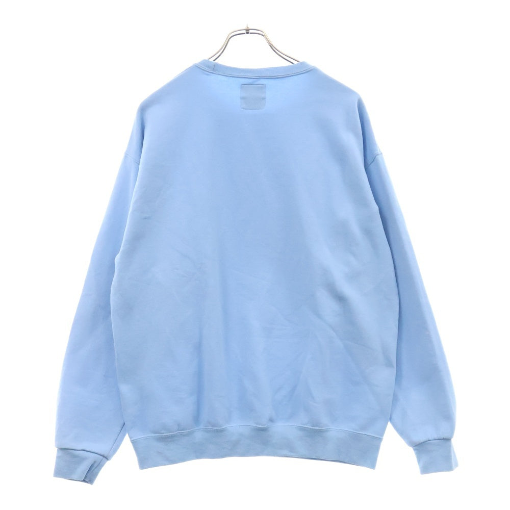 WACKO MARIA(ワコマリア) 23AW 世界平和プロジェクト クルーネックスウェット トレーナー ブルー
