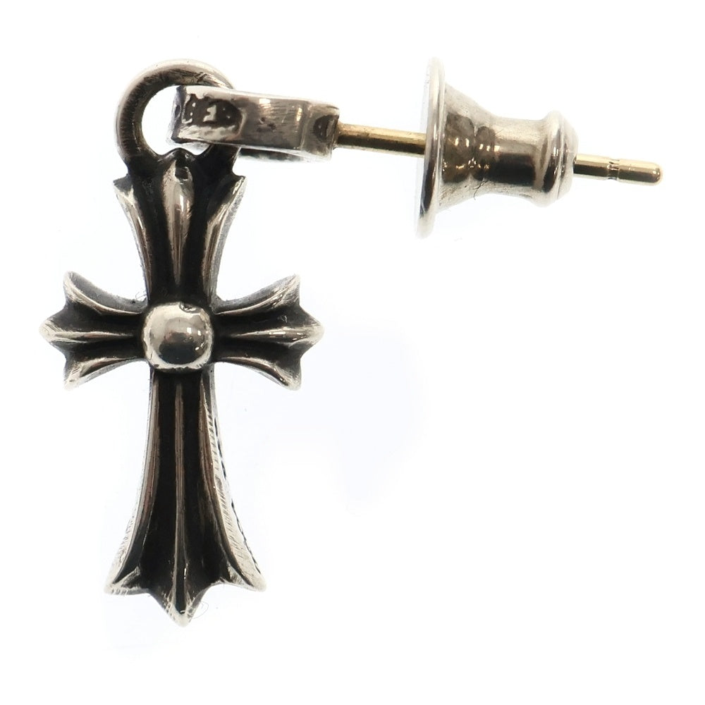CHROME HEARTS(クロムハーツ) BBY F PPRCHN ベイビーファットクロス ドロップピアス シルバー BCA090