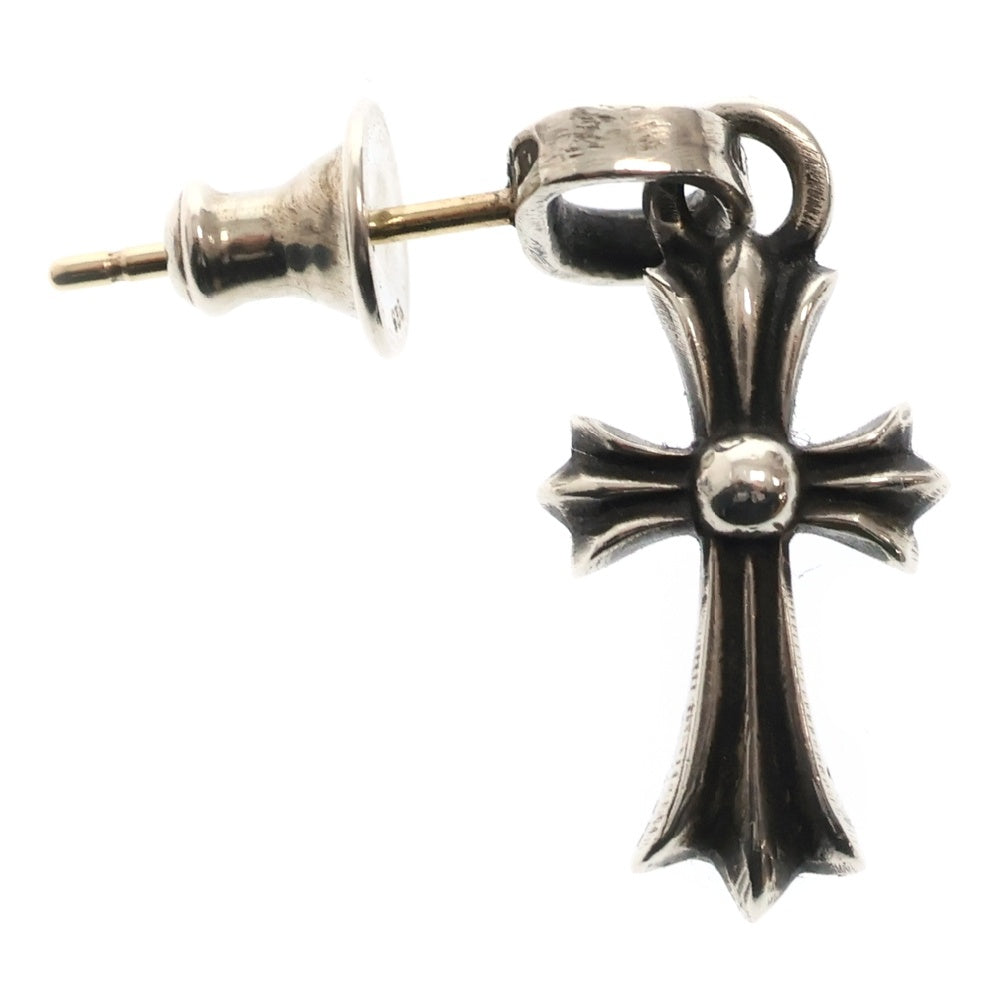 CHROME HEARTS(クロムハーツ) BBY F PPRCHN ベイビーファットクロス ドロップピアス シルバー BCA090