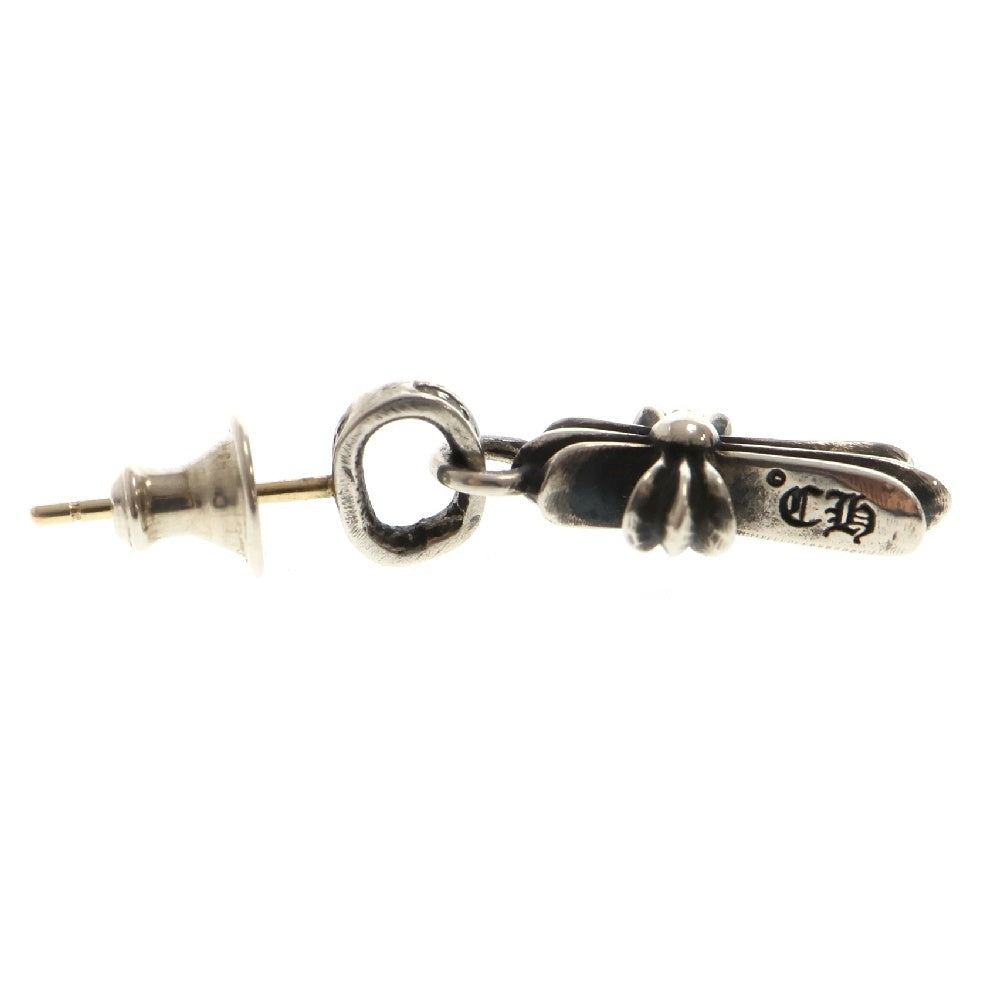 CHROME HEARTS(クロムハーツ) BBY F PPRCHN ベイビーファットクロス ドロップピアス シルバー BCA090