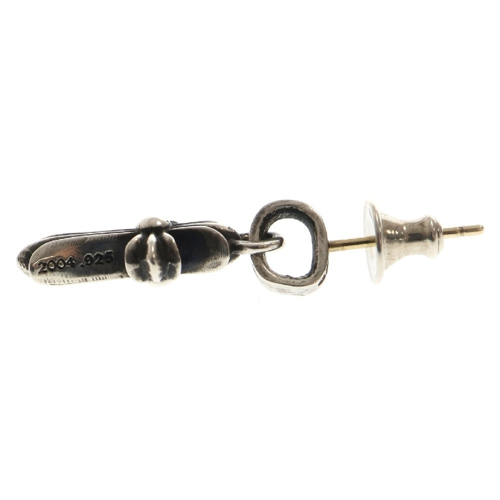 CHROME HEARTS(クロムハーツ) BBY F PPRCHN ベイビーファットクロス ドロップピアス シルバー BCA090