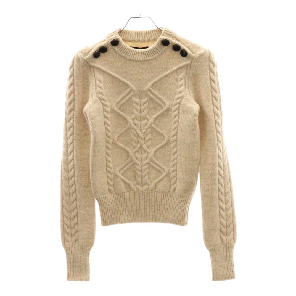 ISABEL MARANT(イザベル マラン) 15AW ウールニットセーター レディース アイボリー