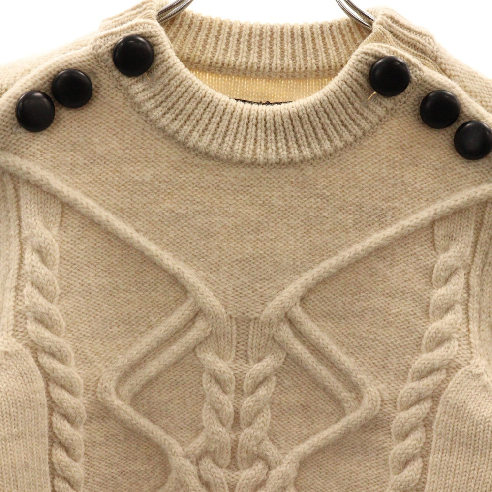ISABEL MARANT(イザベル マラン) 15AW ウールニットセーター レディース アイボリー