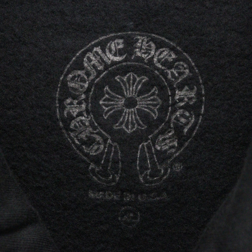 CHROME HEARTS(クロムハーツ) SWTSHRT HD OSAKA 大阪限定 ホースシュープリント プルオーバースウェットパーカー フーディー ブラック