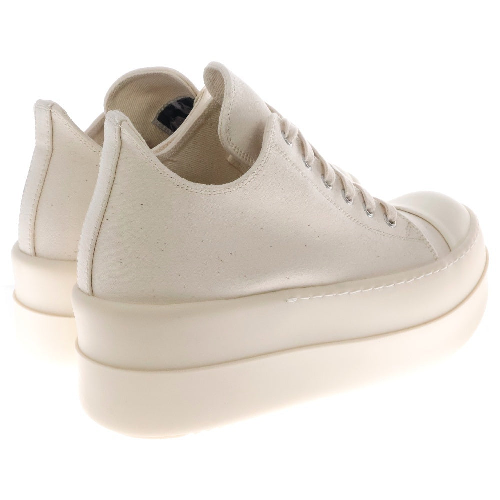 DRKSHDW(ダークシャドウ) DOUBLE BUMPER LOW SNEAKS ダブルバンパー キャンバスローカットスニーカー ホワイト DS01D1832 NDK