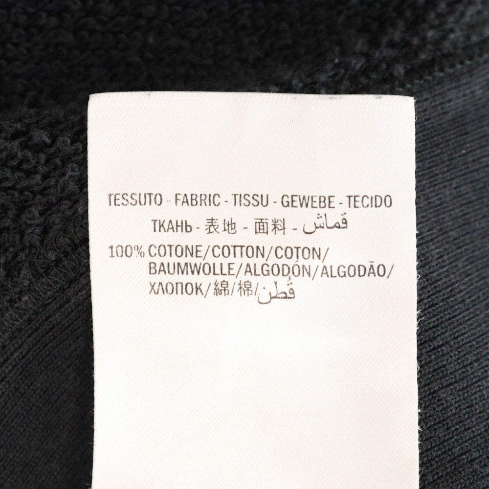 GUCCI(グッチ) Black Cat Sweatshirt ロゴプリント クルーネックスウェットトレーナー ブラック 475373 X3I36