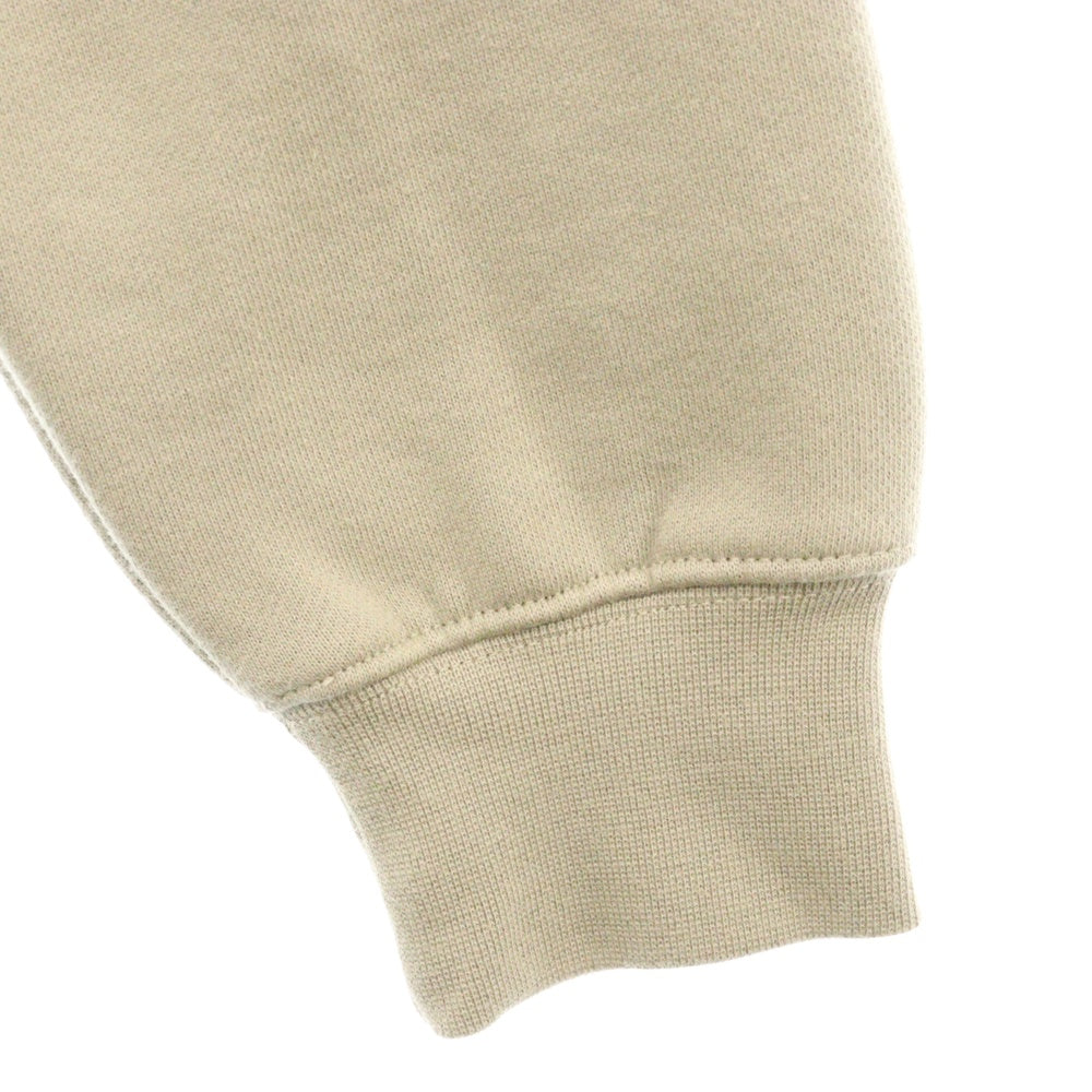 FEAR OF GOD ESSENTIALS(フィアオブゴッド エッセンシャルズ) MOCK NECK SWEATSHIRT リフレクターロゴプリント モックネックスウェットトレーナー カーキ