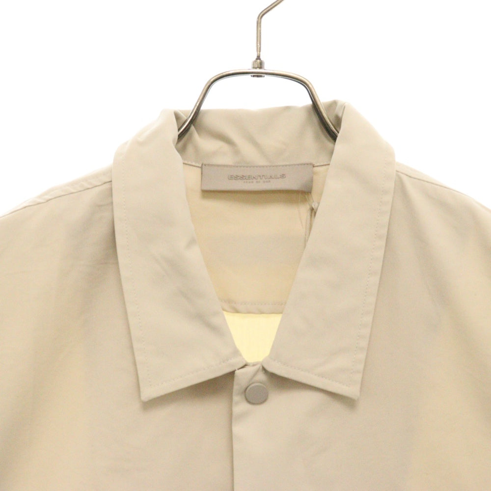FEAR OF GOD ESSENTIALS(フィアオブゴッド エッセンシャルズ) COACH JACKET 1977 コーチジャケット アイボリー