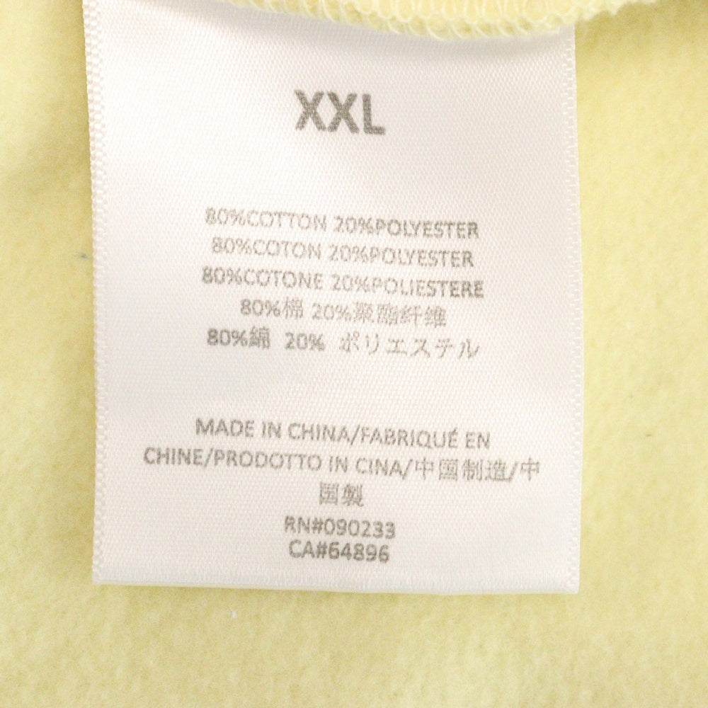 FEAR OF GOD ESSENTIALS(フィアオブゴッド エッセンシャルズ) HI NECK SWEATSHIRT フェルトロゴ ハイネックスウェットトレーナー イエロー