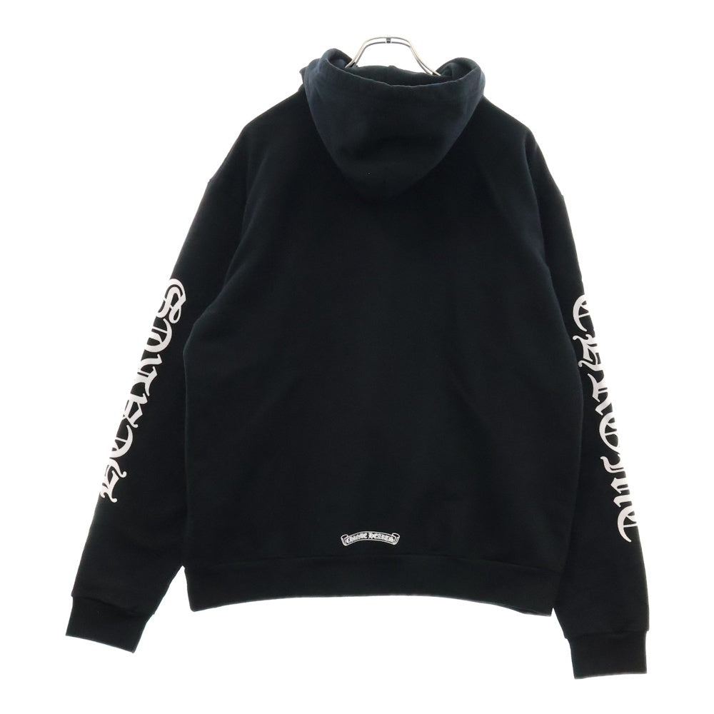 CHROME HEARTS(クロムハーツ) SWTSHRT PLVR プリントプルオーバースウェットパーカー ブラック
