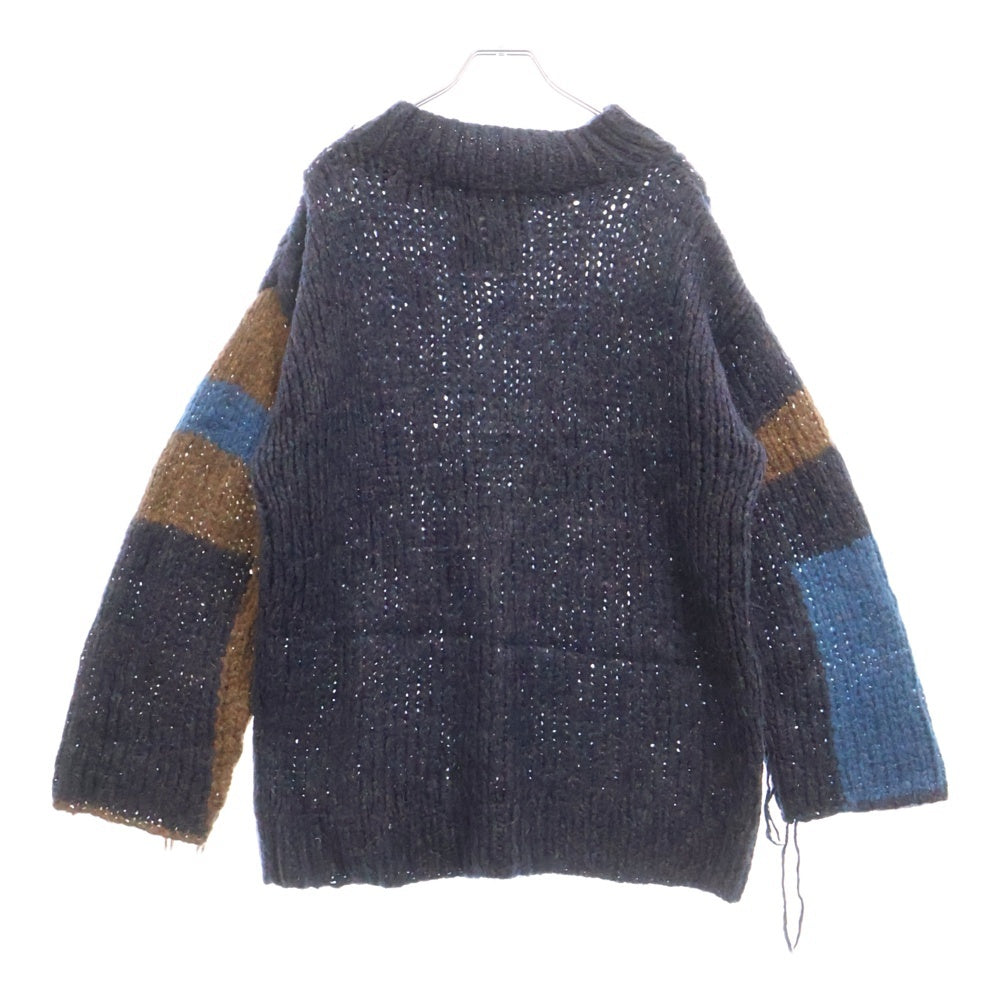 UNUSED(アンユーズド) Hand-Kniting Sweater モヘアニットセーター ネイビー US1321