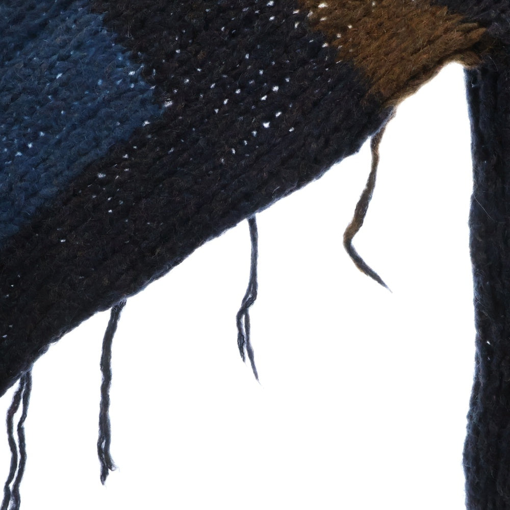 UNUSED(アンユーズド) Hand-Kniting Sweater モヘアニットセーター ネイビー US1321