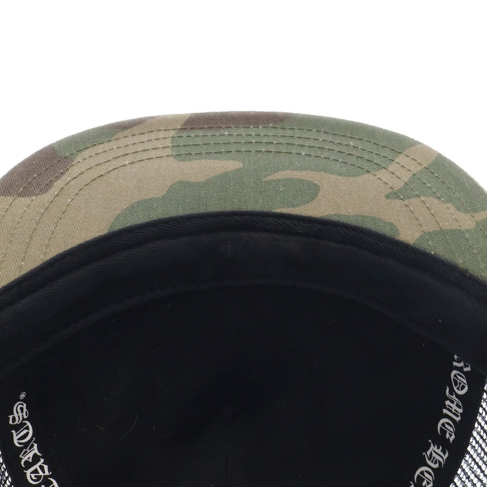 CHROME HEARTS(クロムハーツ) TRUCKER CAP CHプラス刺繍 カモフラージュ 迷彩 トラッカーキャップ 帽子 カーキ