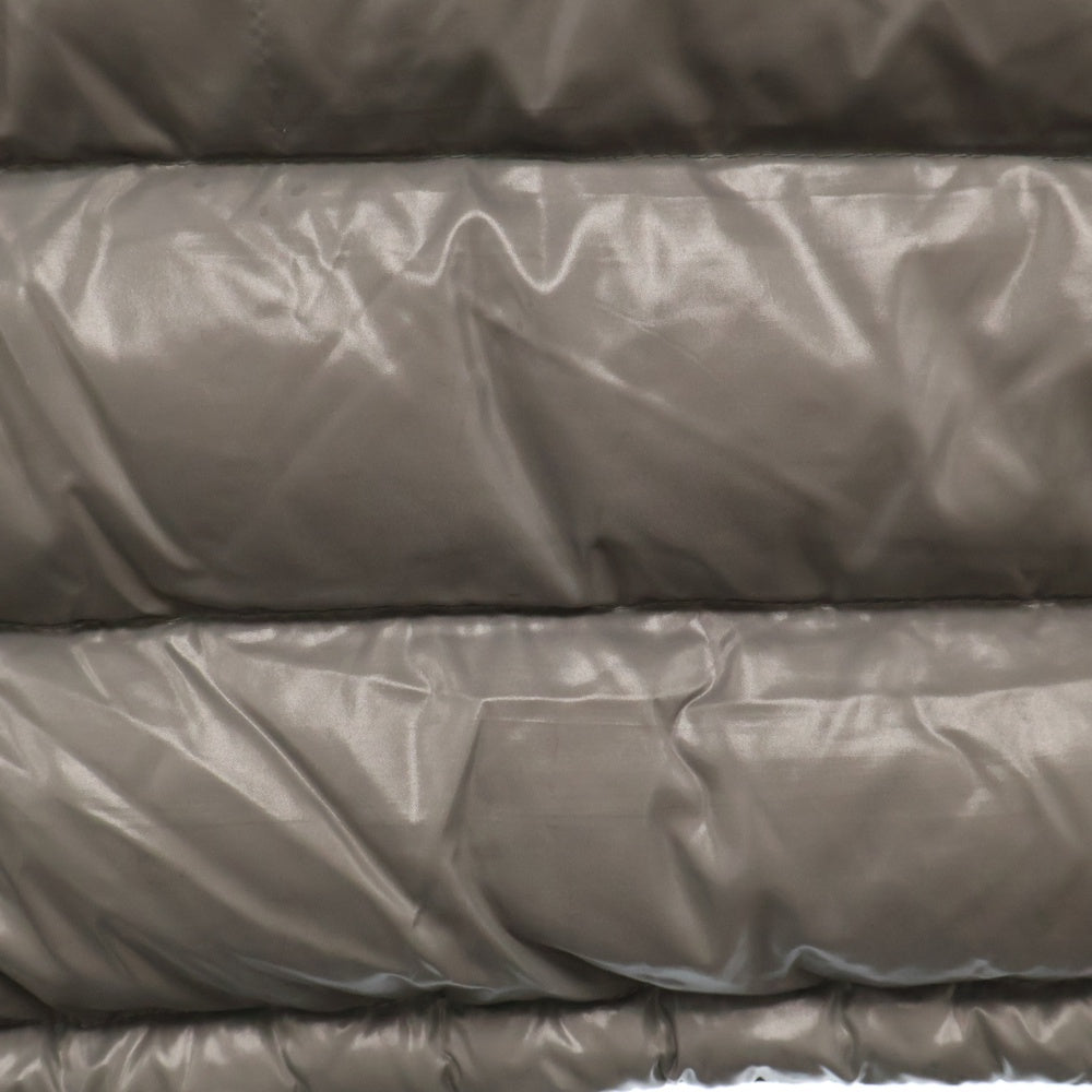 MONCLER(モンクレール) LANOUX ロゴワッペン ダウンベストアウター グレー D20914333005