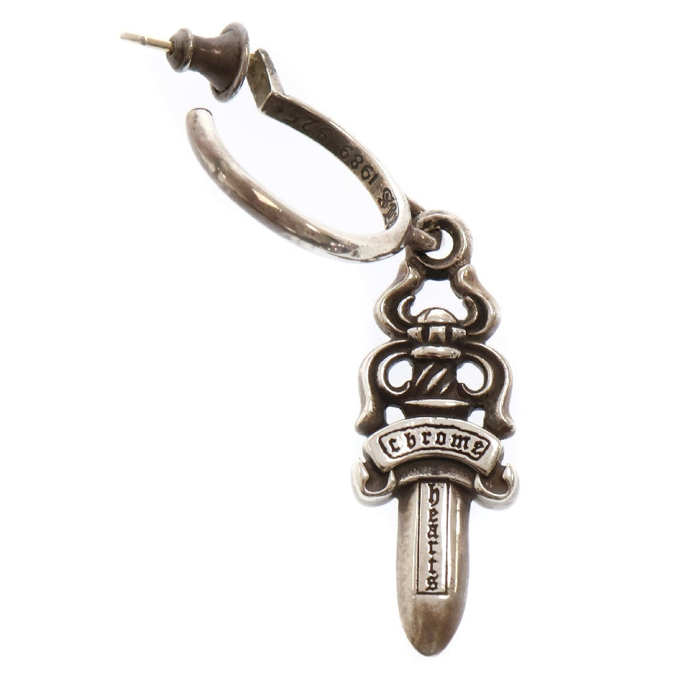 CHROME HEARTS(クロムハーツ) No5 DAGGER #5 ダガーフープ ピアス シルバー BCA106