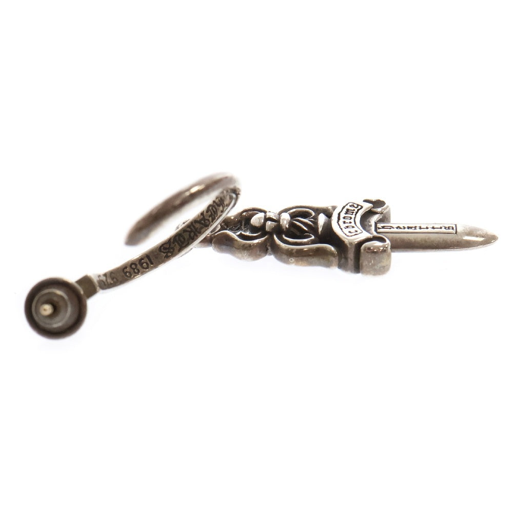 CHROME HEARTS(クロムハーツ) No5 DAGGER #5 ダガーフープ ピアス シルバー BCA106