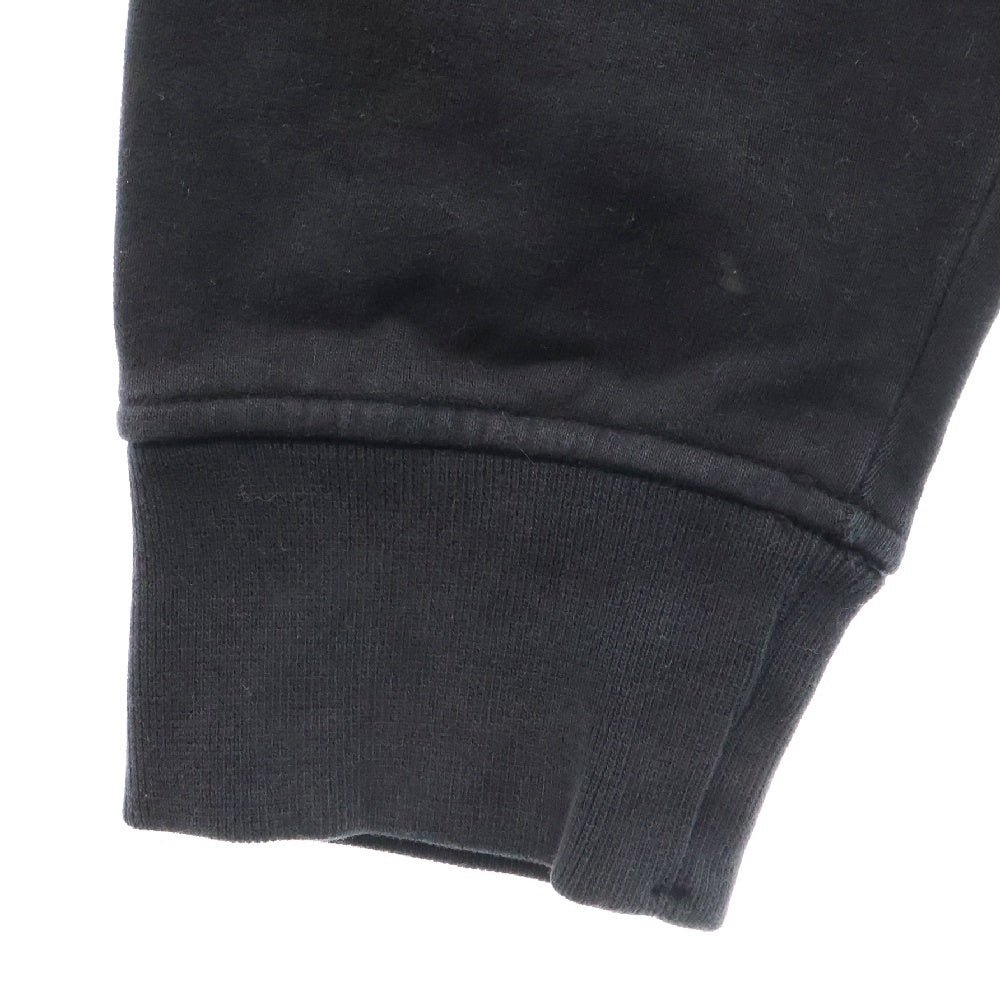 STONE ISLAND(ストーンアイランド) 17AW Hooded Sweat Shirt ロゴワッペン ジップアップスウェットパーカー フーディー ブラック 671563020