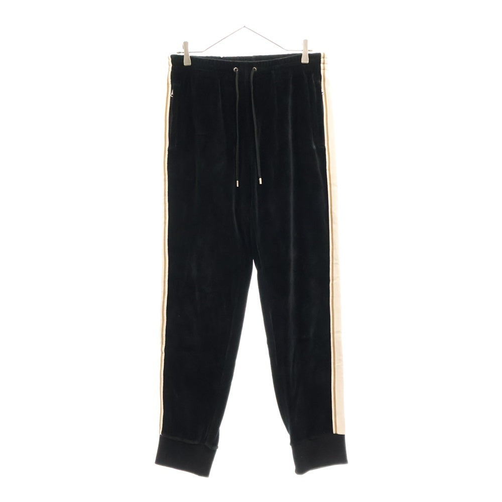 GUCCI(グッチ) Velvet Pants 刺繍 ベルベットパンツ ブラック 478789 X5T88