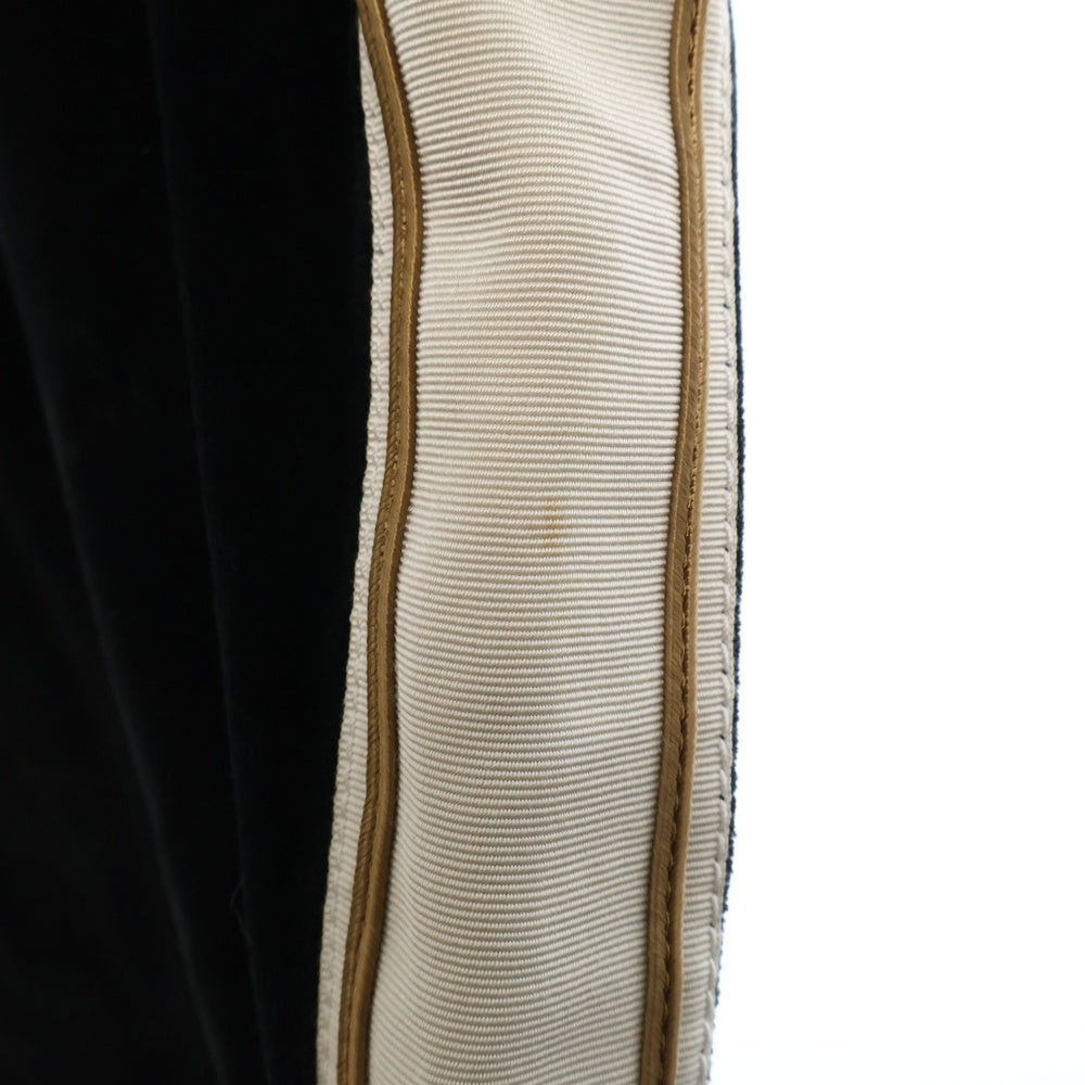 GUCCI(グッチ) Velvet Pants 刺繍 ベルベットパンツ ブラック 478789 X5T88