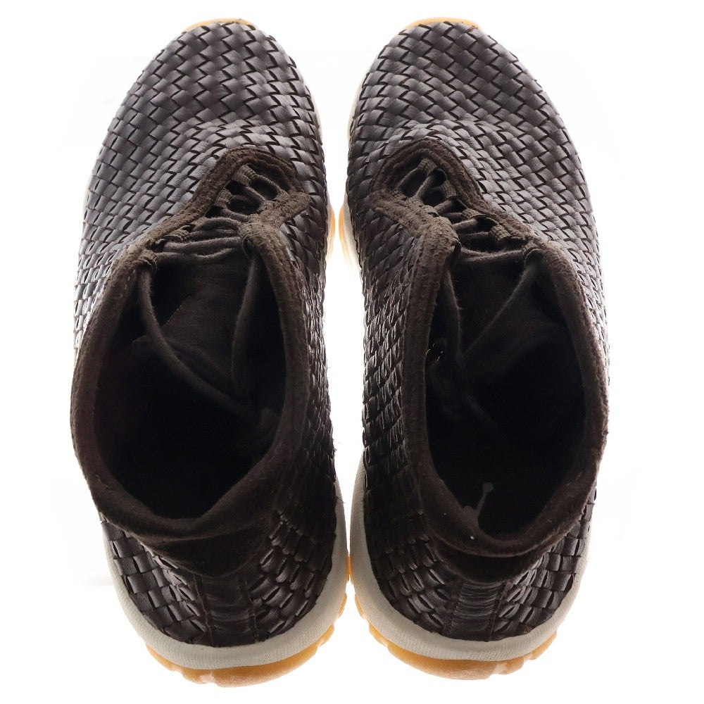 NIKE(ナイキ) 【観賞用 2014年製】AIR JORDAN FUTURE PREMIUM エアジョーダンフューチャー ハイカットスニーカー ダークチョコレート US9/27cm 652141-219