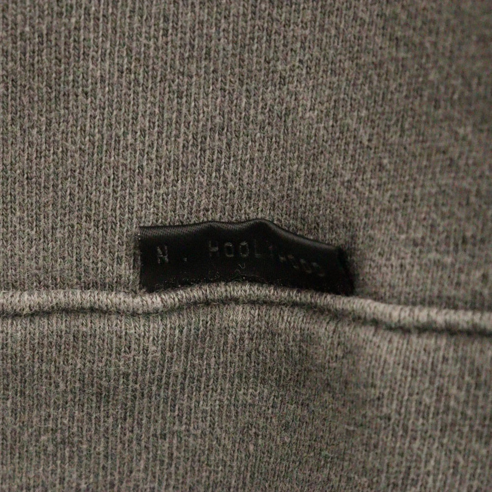 N.HOOLYWOOD(エヌハリウッド) COMPILE LINE HOODIE フェード加工 プルオーバースウェットパーカー フーディー グレー