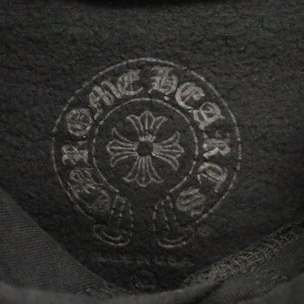 CHROME HEARTS(クロムハーツ) SWTSHRT PLVR LTD LAS VEGAS ラスベガス限定 ホースシュープリント プルオーバースウェットパーカー フーディー ブラック