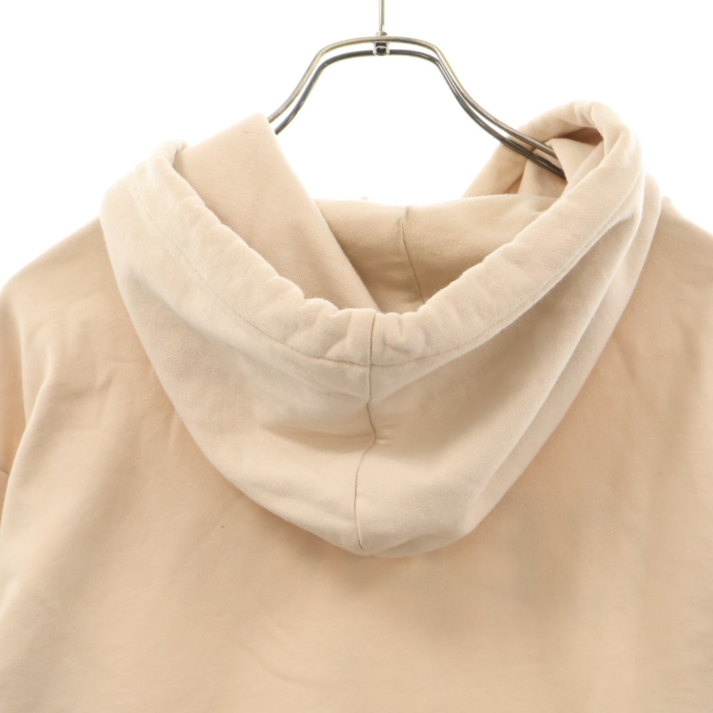CELINE(セリーヌ) LOGO PRINT LOOSE HOODIE ロゴプリント プルオーバーパーカー フーディー 2Y321670Q ベージュ