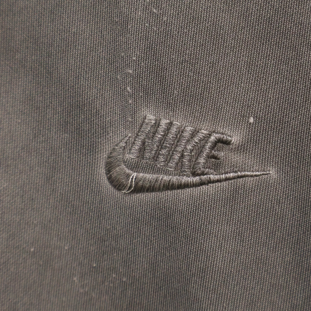 NIKE(ナイキ) ロゴ刺繍ジップアップトラックジャケット グレー DA7177-010