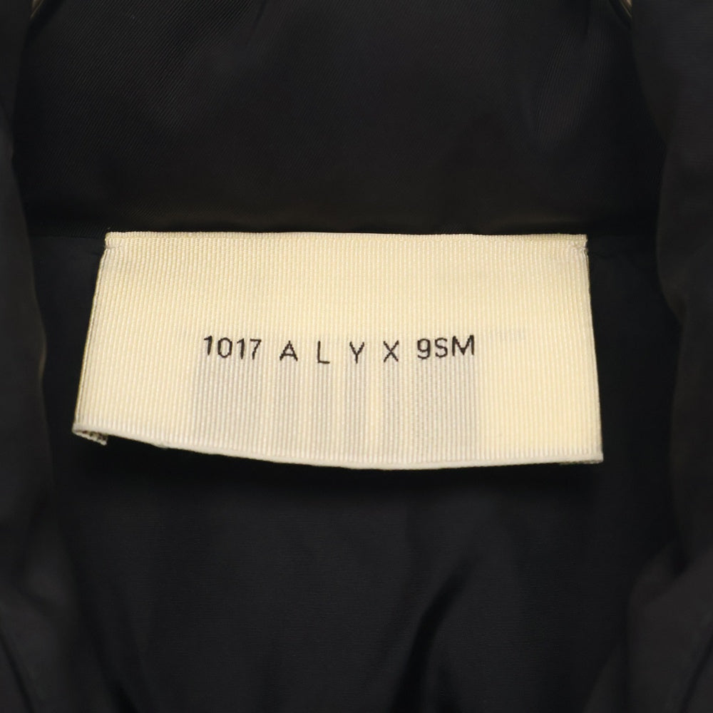1017 ALYX 9SM(アリクス) Tricon トリコン バックル付き 中綿ベスト ジャケット メンズ ブラック