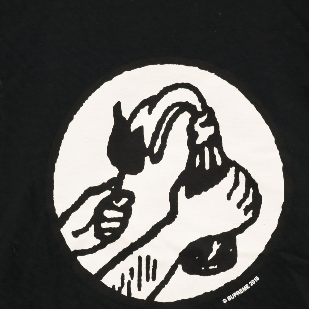 SUPREME(シュプリーム) 19SS Molotov Tee モロトフ 半袖Tシャツ カットソー ブラック