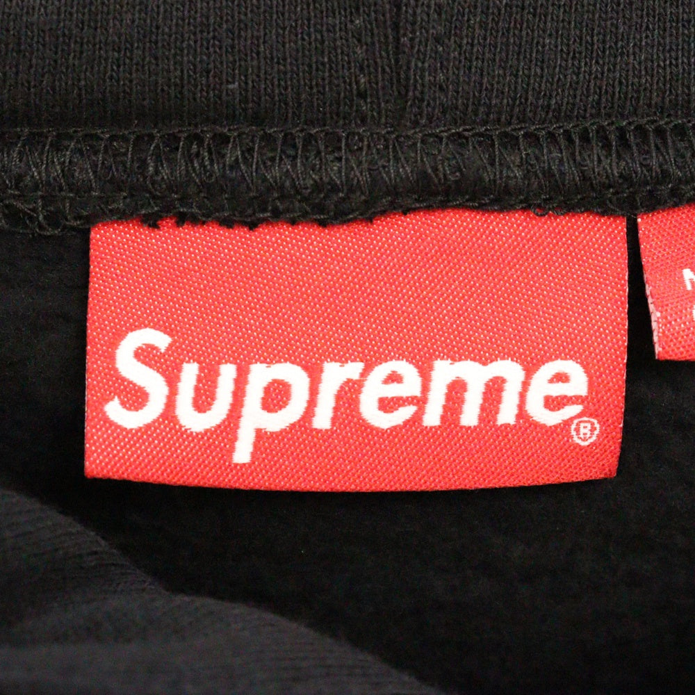 SUPREME(シュプリーム) 22SS ×Roy DeCarava Malcolm Hooded Sweatshirt ×ロイ デカラヴァ マルコメ バックプリント プルオーバーパーカー スウェット ブラック