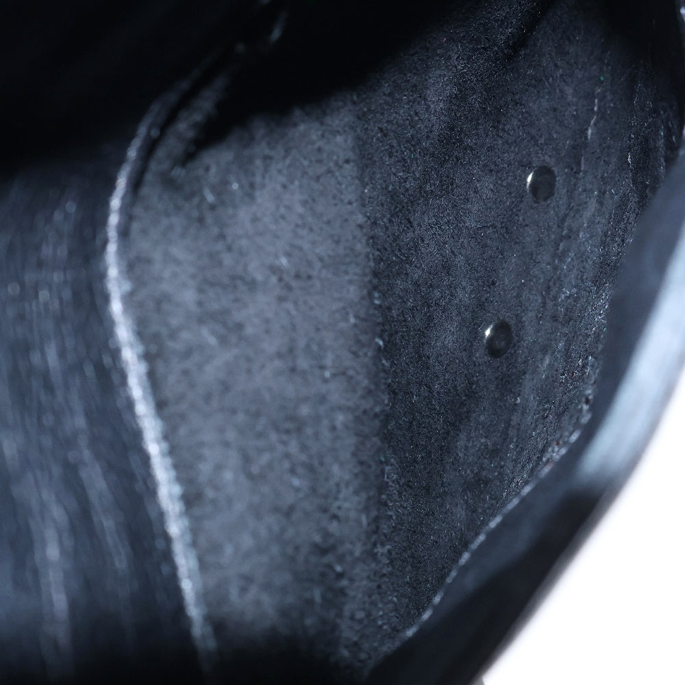 CHROME HEARTS(クロムハーツ) BAG-FLAT HIPPIE FRINGE ヒッピー マルチカラーレザーパッチフリンジ装飾レザーショルダーバッグ ブラック マルチ