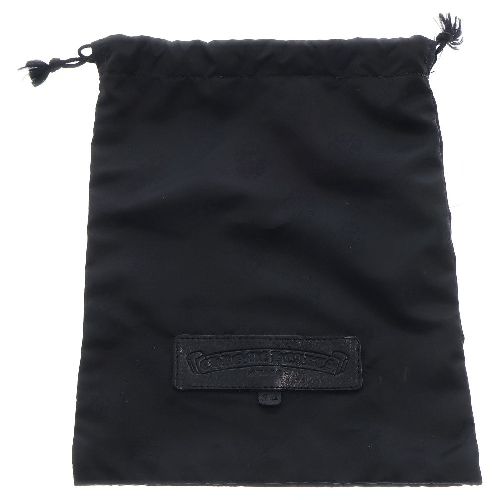 CHROME HEARTS(クロムハーツ) BAG-FLAT HIPPIE FRINGE ヒッピー マルチカラーレザーパッチフリンジ装飾レザーショルダーバッグ ブラック マルチ