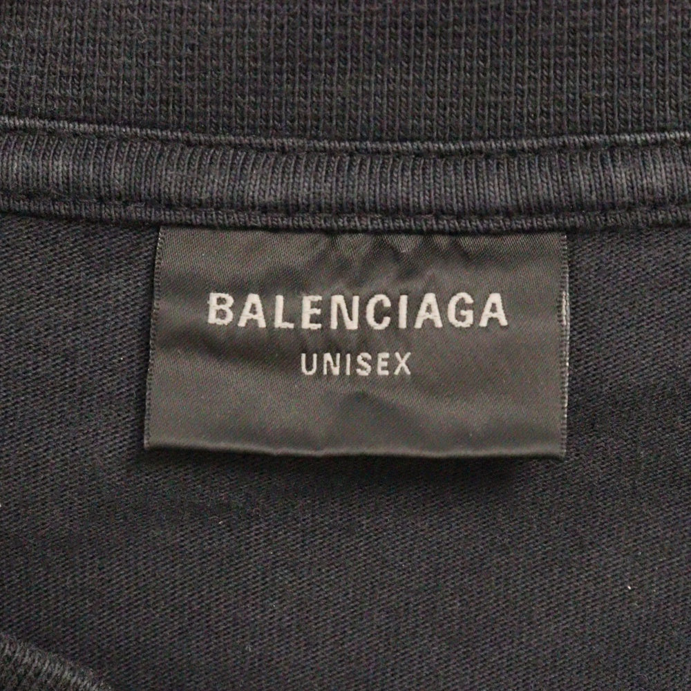 BALENCIAGA(バレンシアガ) 3B Sports Icon Track Jacket ロゴ刺繍 レイヤードナイロントラックジャケット ブラック 770500 TNQ25