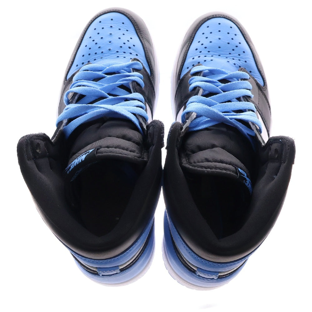 NIKE(ナイキ) AIR JORDAN 1 RETRO HI OG UNIVERSITY BLUE エアジョーダン1ハイOG ユニバーシティブルー ハイカットスニーカー ブルー/ホワイト DZ5485-400 US10.5/28.5cm