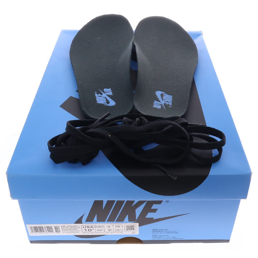 NIKE(ナイキ) AIR JORDAN 1 RETRO HI OG UNIVERSITY BLUE エアジョーダン1ハイOG ユニバーシティブルー ハイカットスニーカー ブルー/ホワイト DZ5485-400 US10.5/28.5cm
