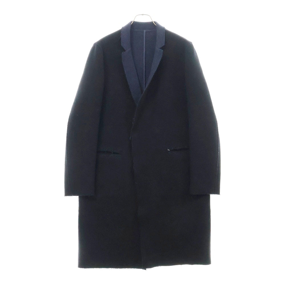 UNDERCOVER(アンダーカバー) 16AW NOTCH DOUBLE COAT ラムリバーノッチドダブルウールコート ネイビー UCR9302