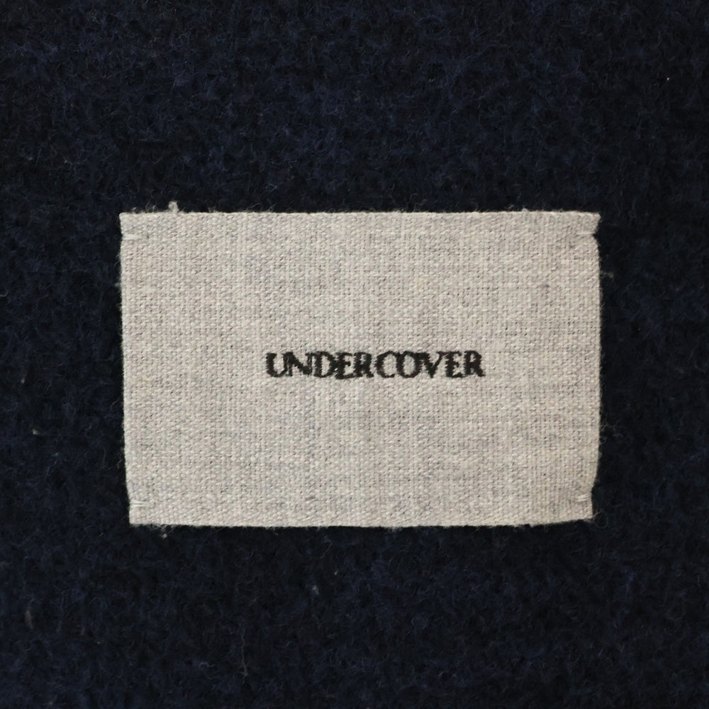UNDERCOVER(アンダーカバー) 16AW NOTCH DOUBLE COAT ラムリバーノッチドダブルウールコート ネイビー UCR9302