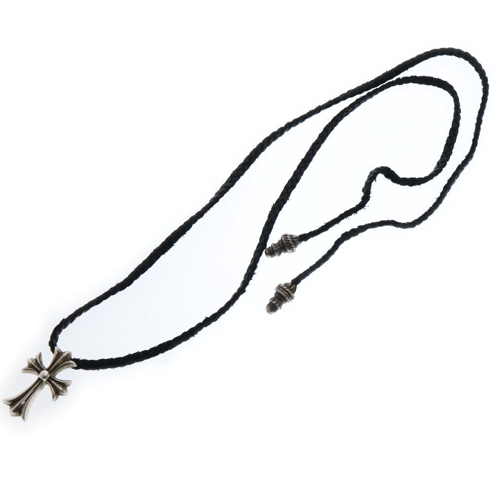 CHROME HEARTS(クロムハーツ) CH CRS SMLスモールCHクロス BC ボロチップブレイド ネックレス シルバー BCA220