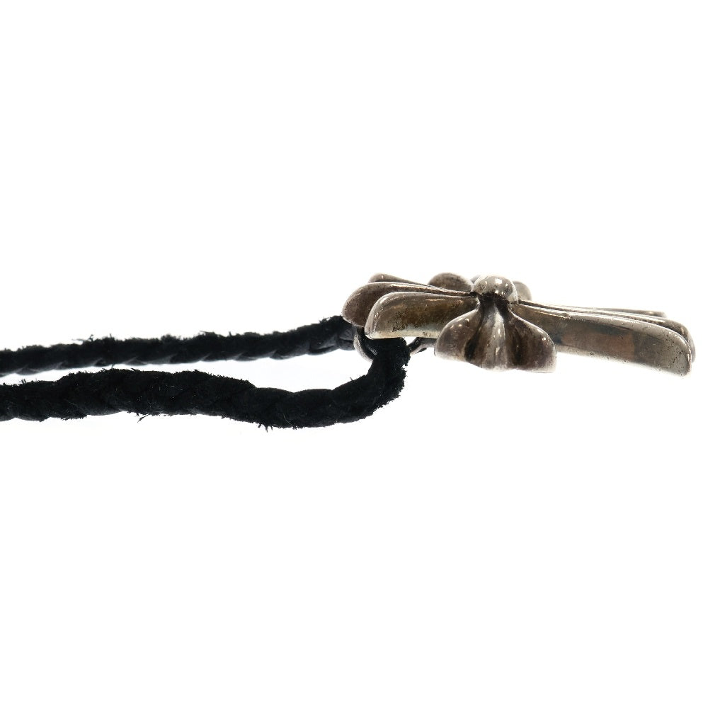 CHROME HEARTS(クロムハーツ) CH CRS SMLスモールCHクロス BC ボロチップブレイド ネックレス シルバー BCA220