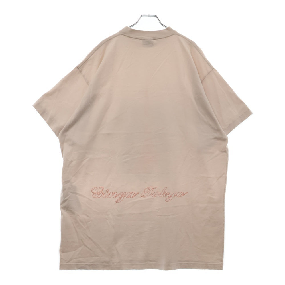 BALENCIAGA(バレンシアガ) 24SS Ginza Open Limuted Tokyo T-Shirt 銀座オープン記念半袖Tシャツ アイボリー 787349 TQV75