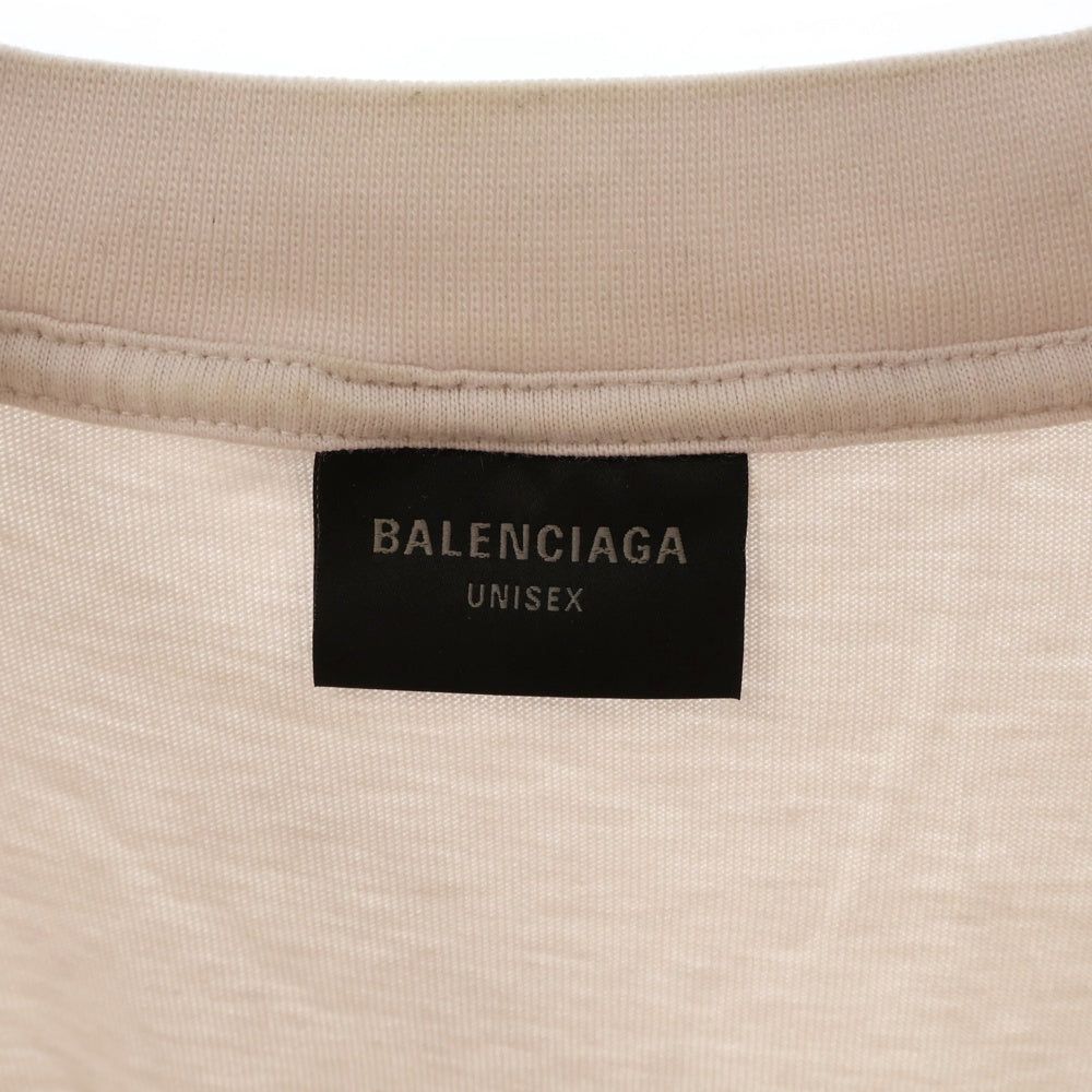 BALENCIAGA(バレンシアガ) 24SS Ginza Open Limuted Tokyo T-Shirt 銀座オープン記念半袖Tシャツ アイボリー 787349 TQV75