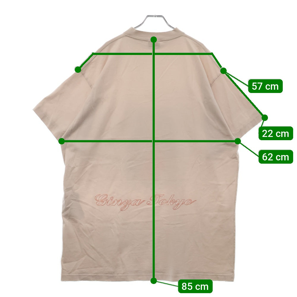 BALENCIAGA(バレンシアガ) 24SS Ginza Open Limuted Tokyo T-Shirt 銀座オープン記念半袖Tシャツ アイボリー 787349 TQV75